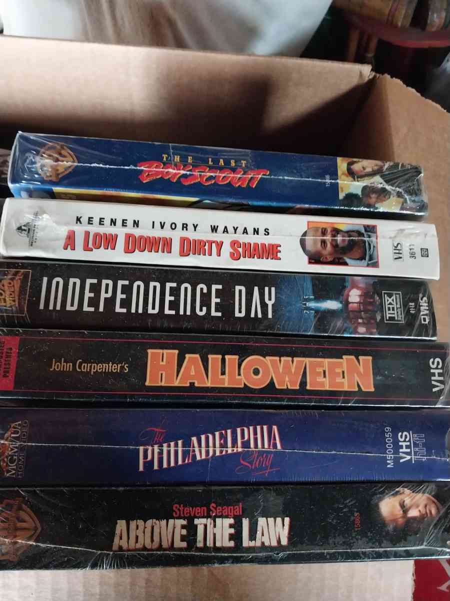 VHS tapes