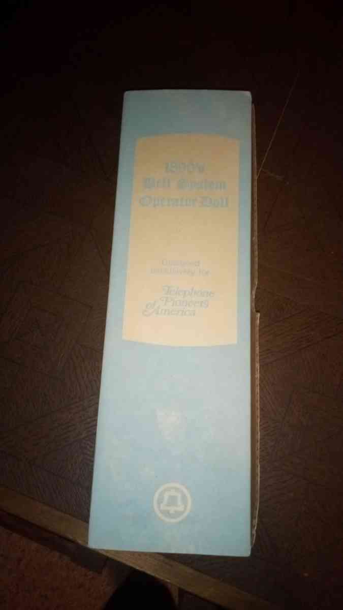 1890s bell system operator doll