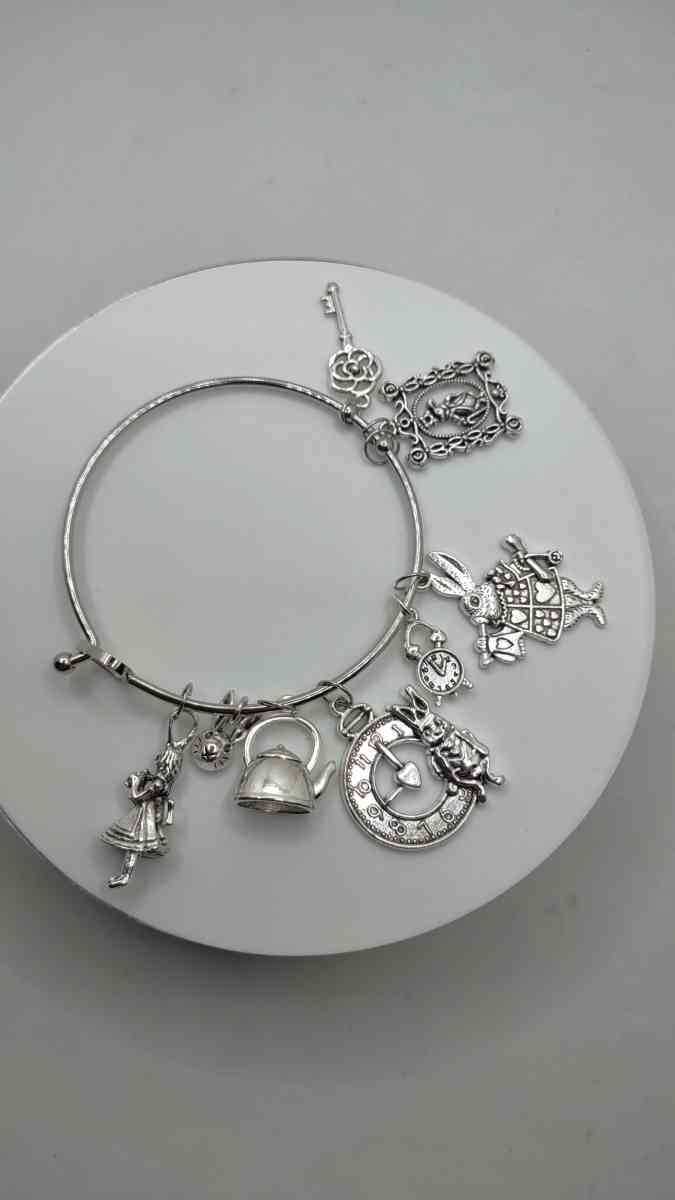 fairy tale silver charm bracelet