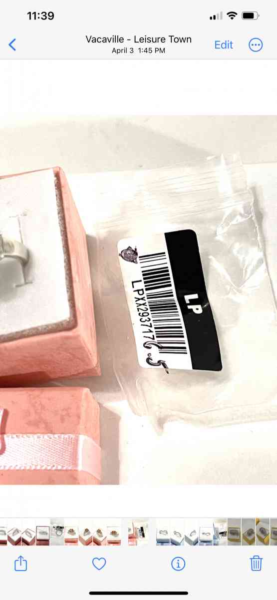 brand new yellow topaz silver ring size 6 and half