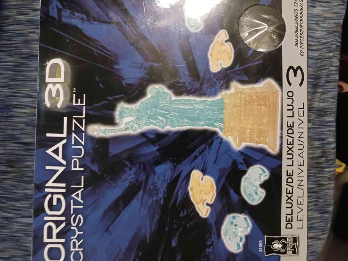 3D Puzzles UNICORN STATUE OF LIBERTY AND WINDMILL