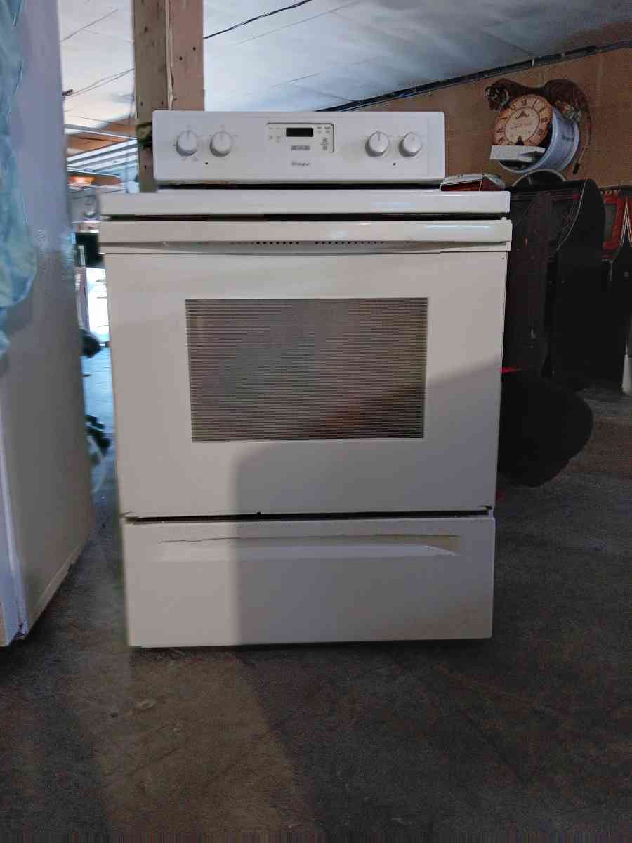 Whirlpool stove oven