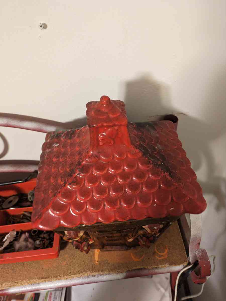 1950 to 1970 Fairy Pixie Schoolhouse cookie jar