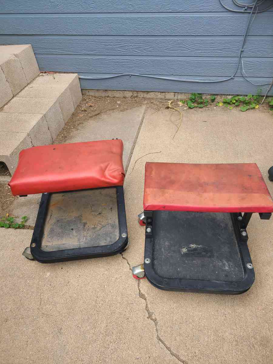 mechanics sliding stools