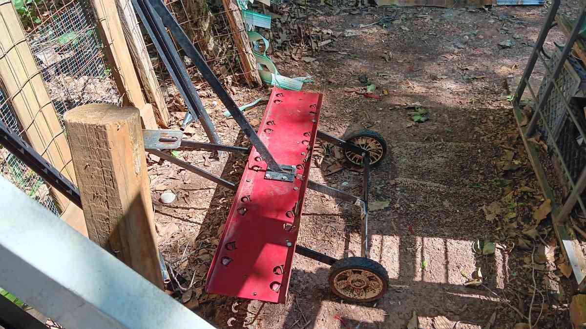 a planning garden thrasher to plant veggies and flowers etc