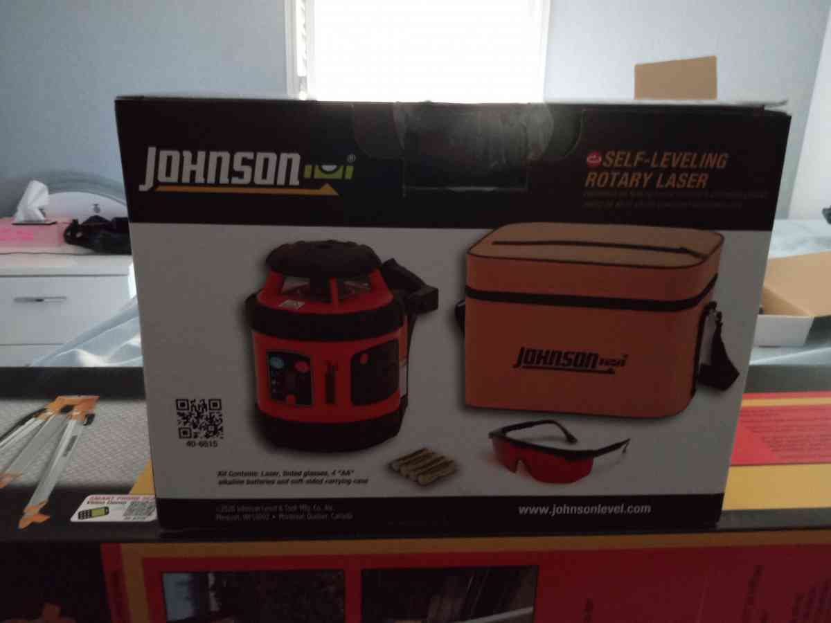 Johnson rotary laser level