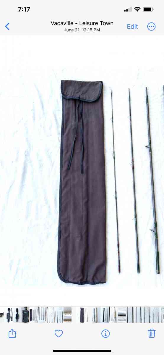 pre owned A Fisher 9ft fly fishing Rod