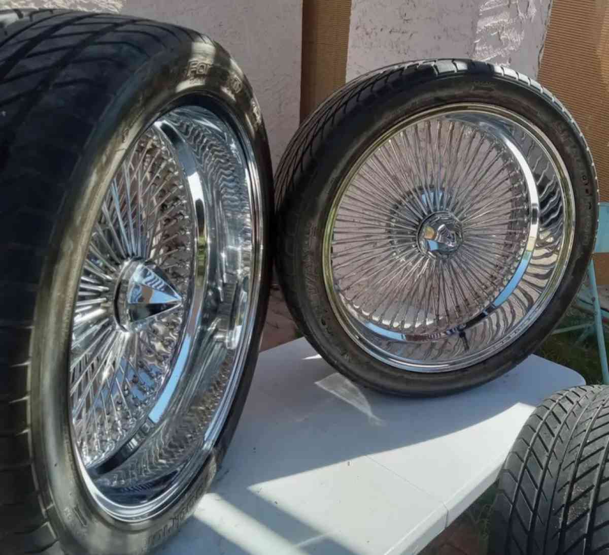 four 20inch 100 spoke G force rims