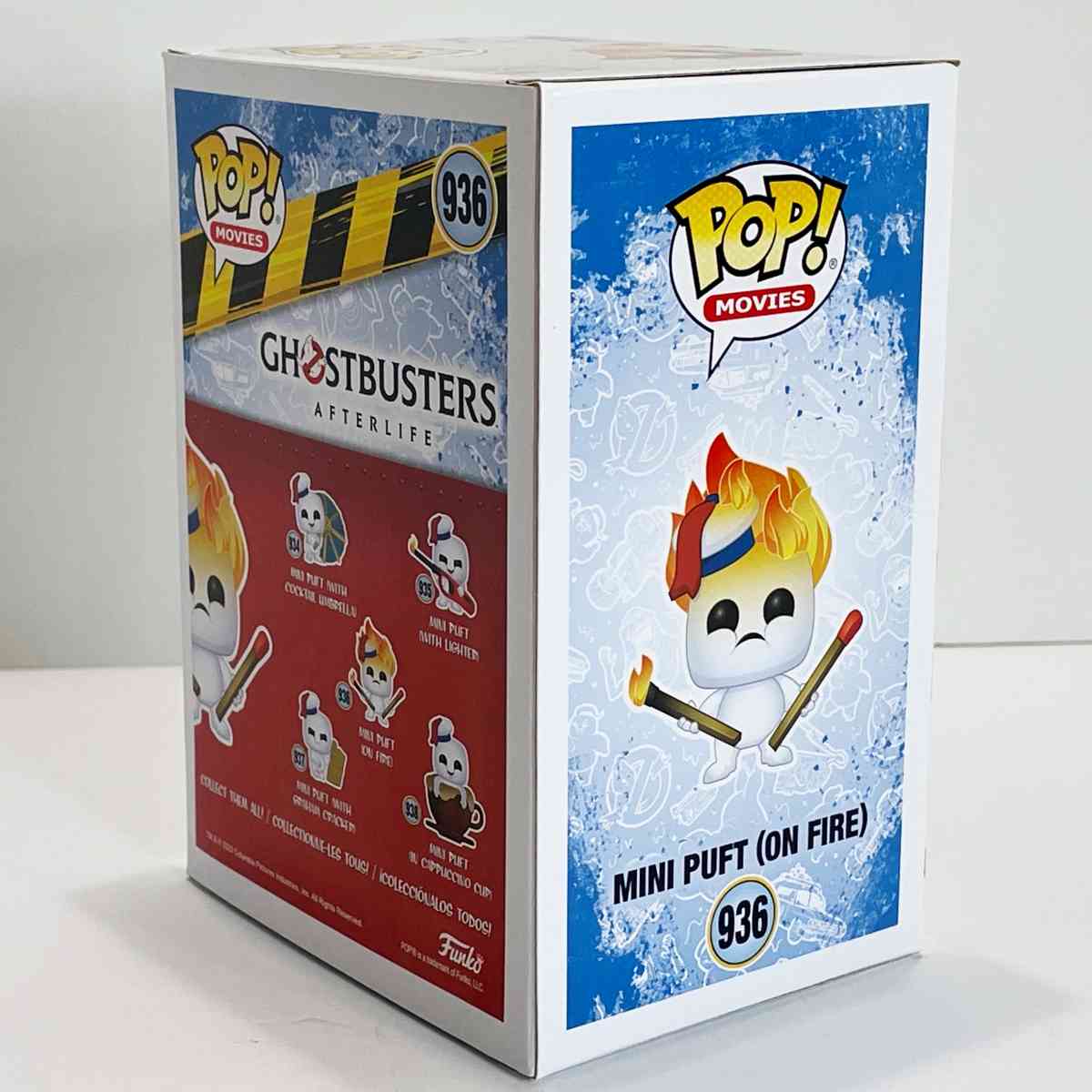 936 Mini Puft on Fire Funko Pop Ghostbusters MIB