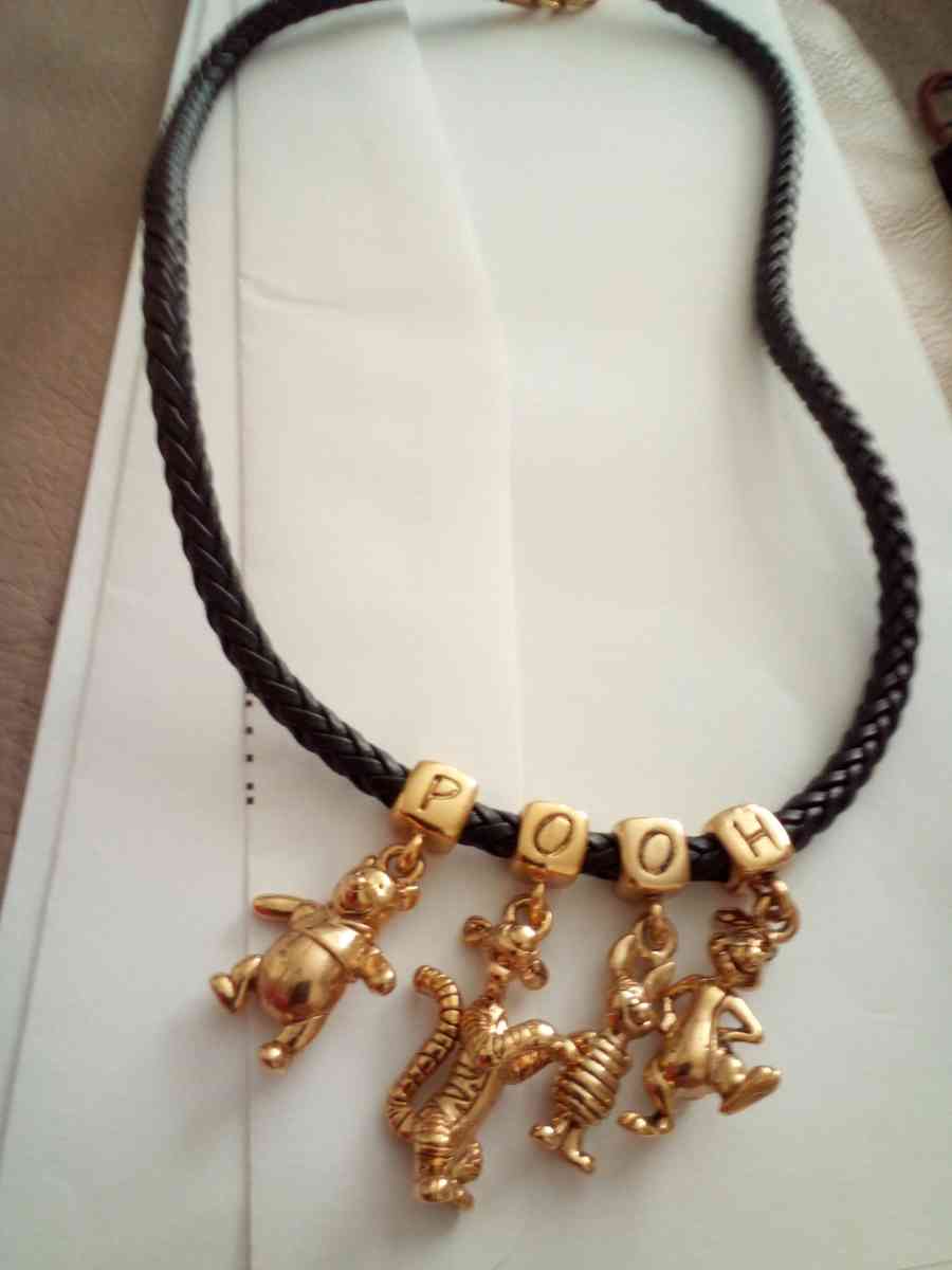 Disney necklaces pooh