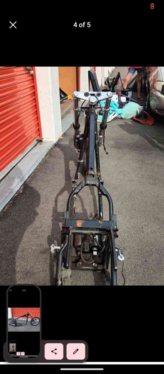 Harley Davidson Softail hard tail