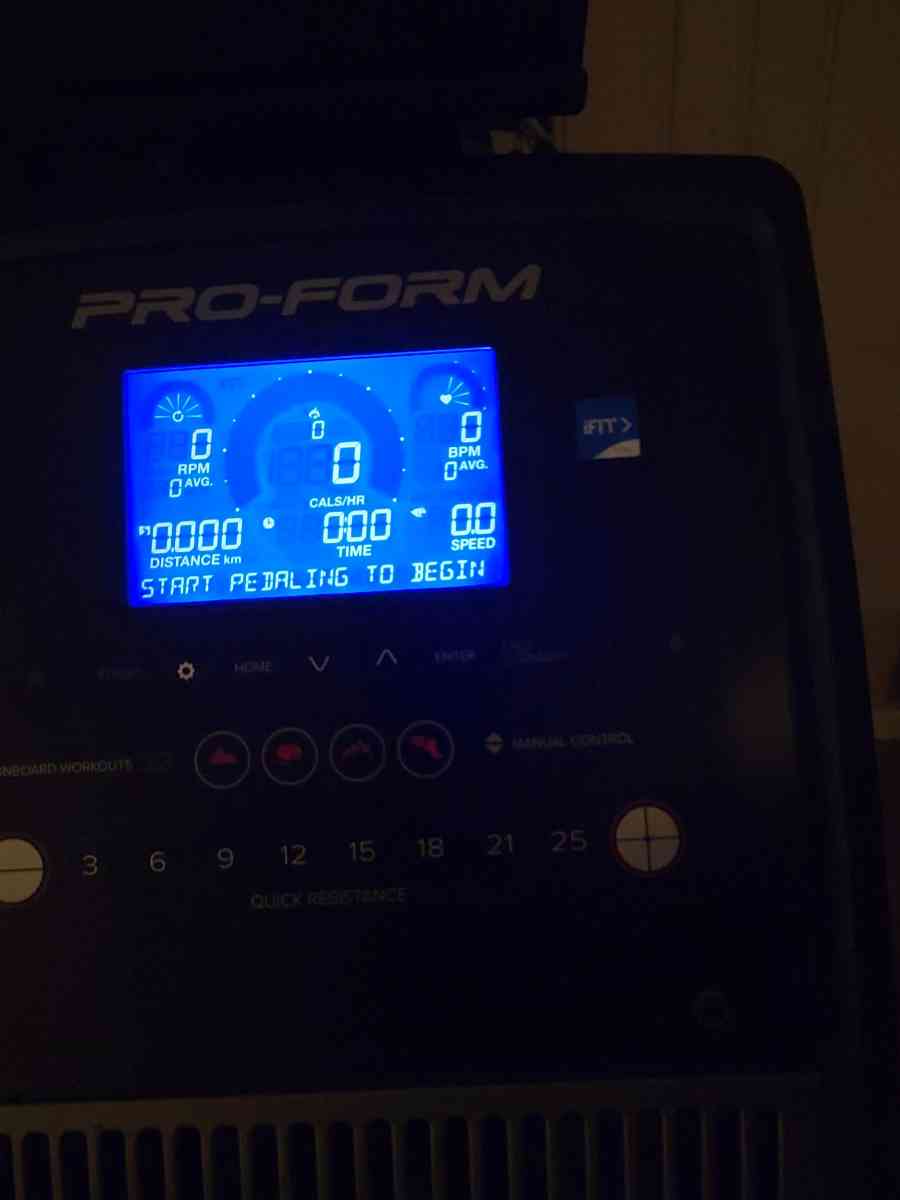 stationery exercise bike