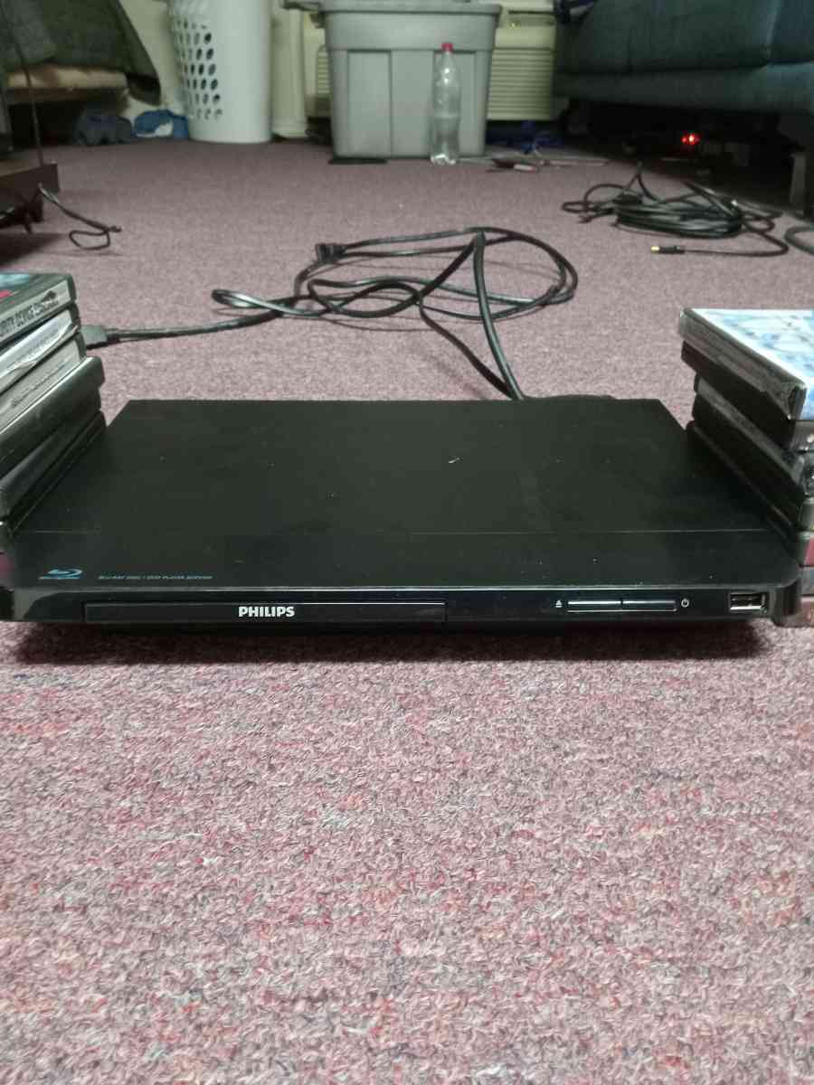 DVDS movies and BlurayDVD player with hookups