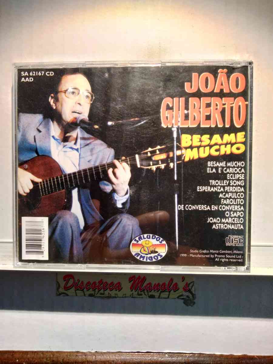 JOAO GILBERTO BESAME MUCHO CD USADO EN EXC COND CAJA ABIERTA