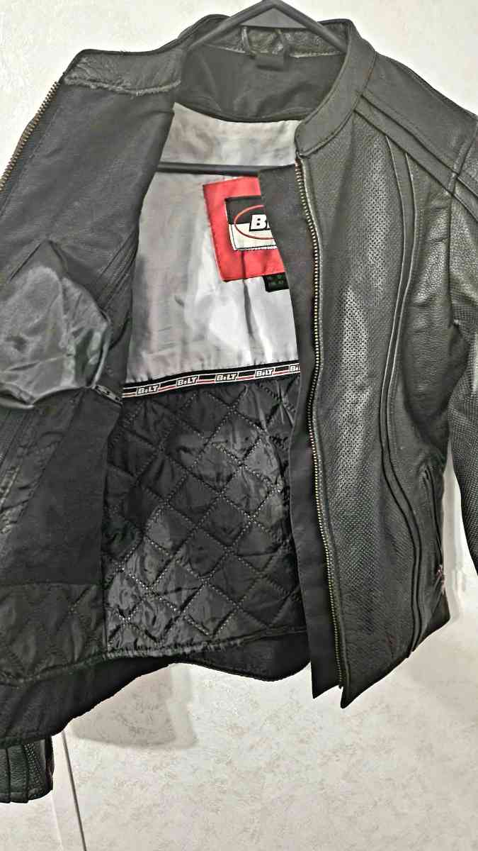 Bilt leather motorcycle jacket