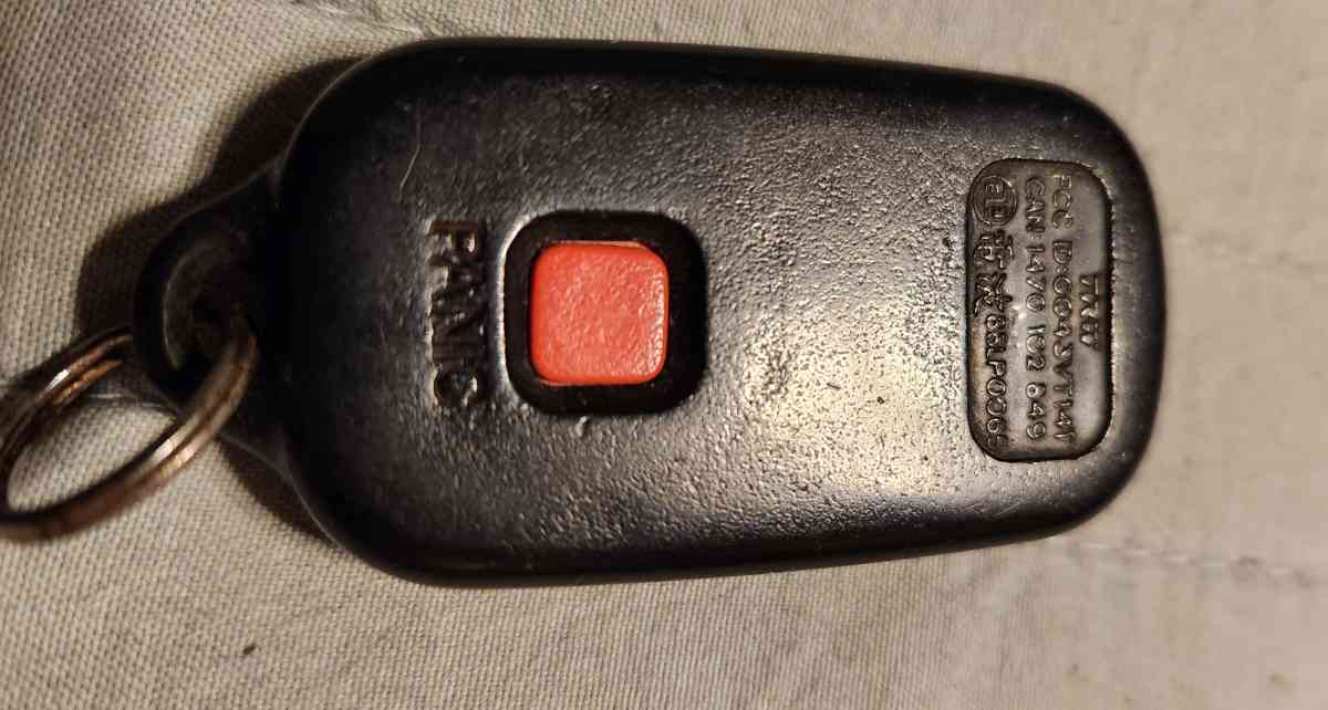 Toyota keyless remote entry FCC ID GQ43VT14T 1470102849