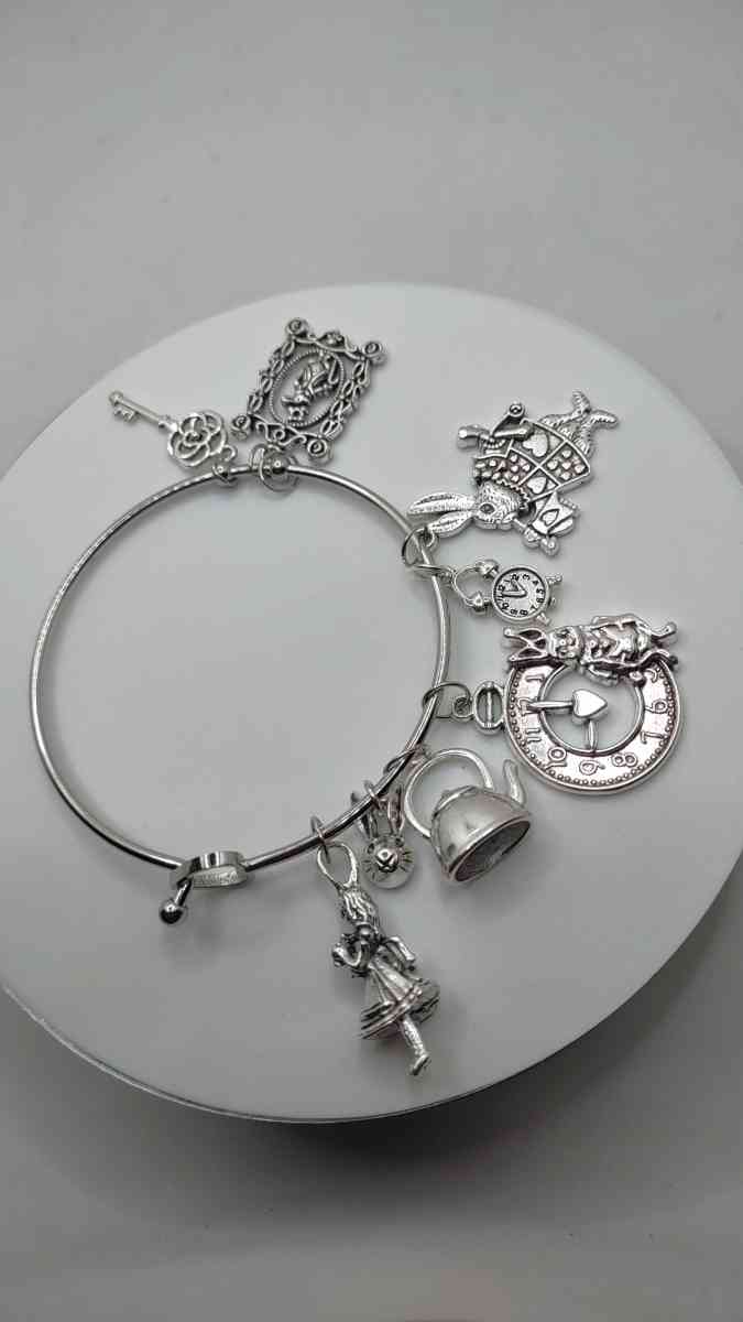fairy tale silver charm bracelet