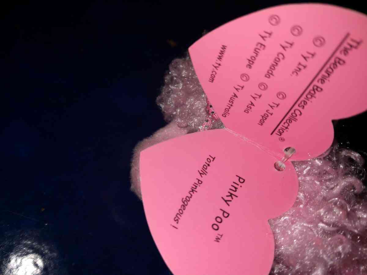 TY Pinky Poo key chain