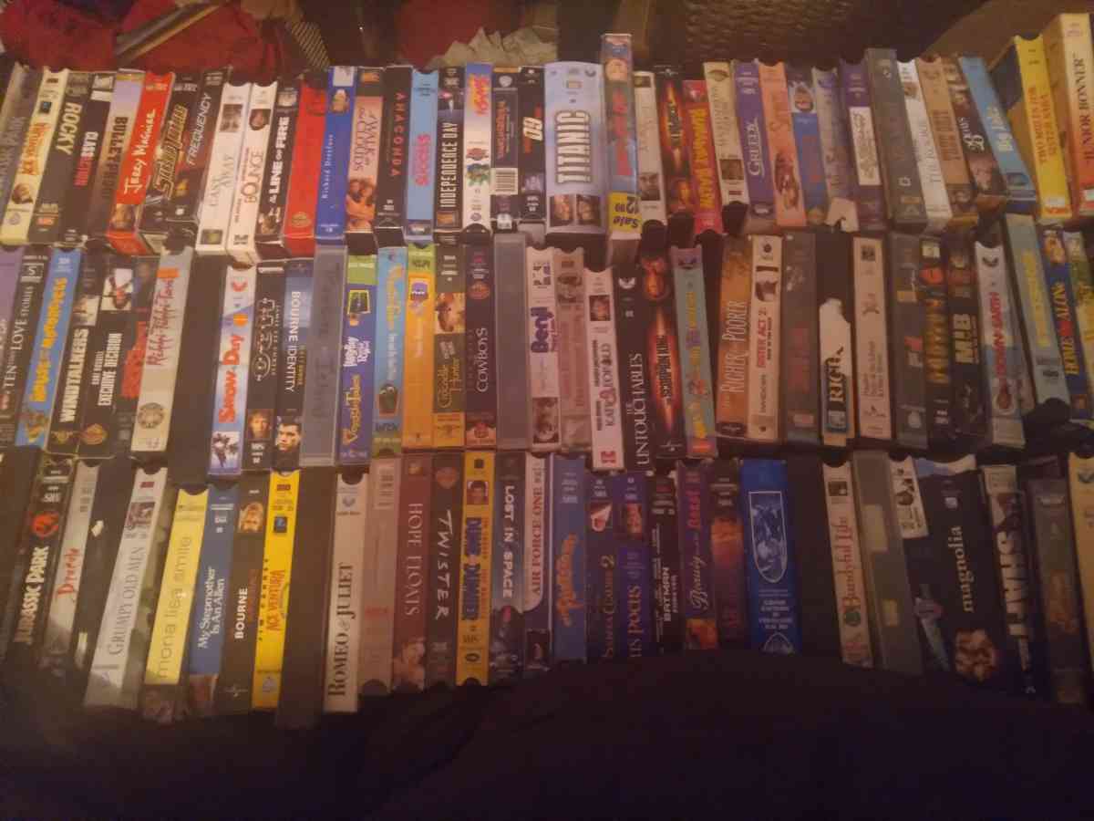 264 VHS tapes