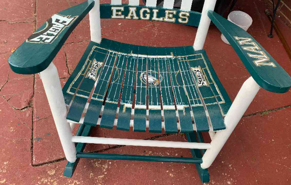 Custom Sports Teams Ultimate Fan Rocking Chair