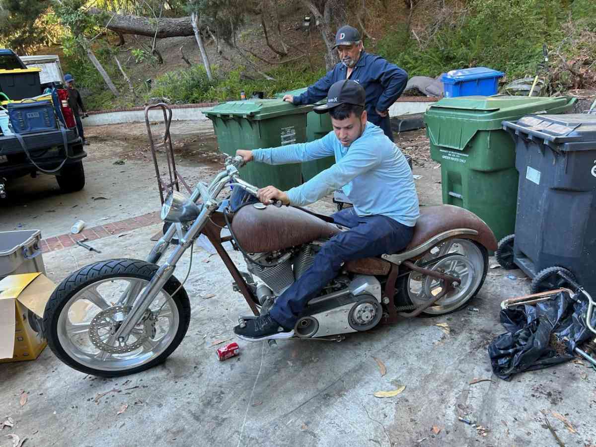 Chopper project never finished all new parts revtech motor