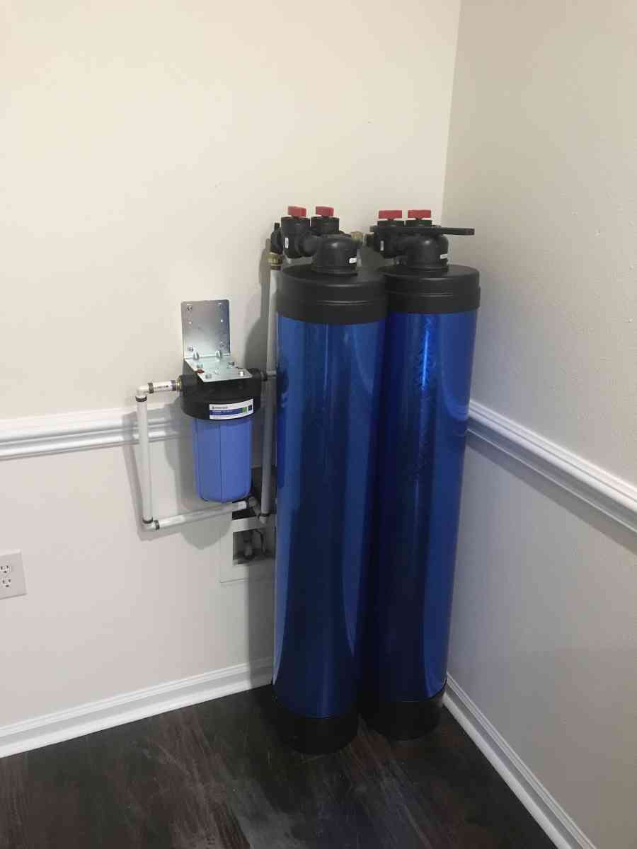 whole house water filtration and softener system