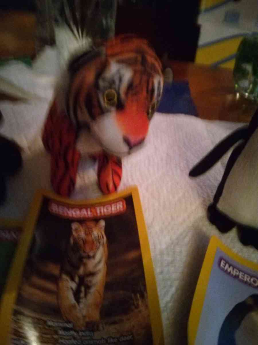 5 National Geographic Kids plush toys