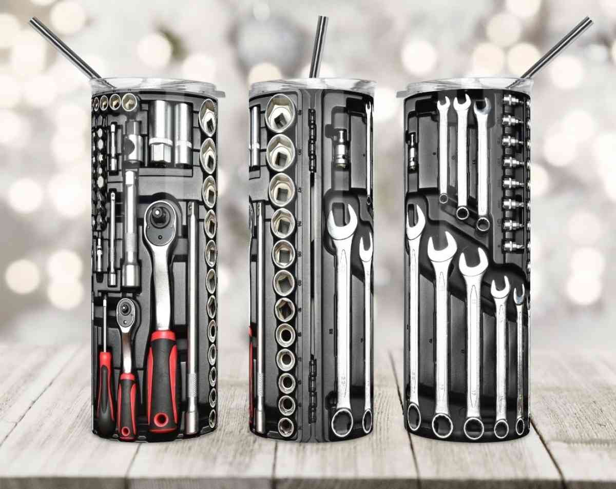 mechanic 20oz Stainless Steel Tumbler