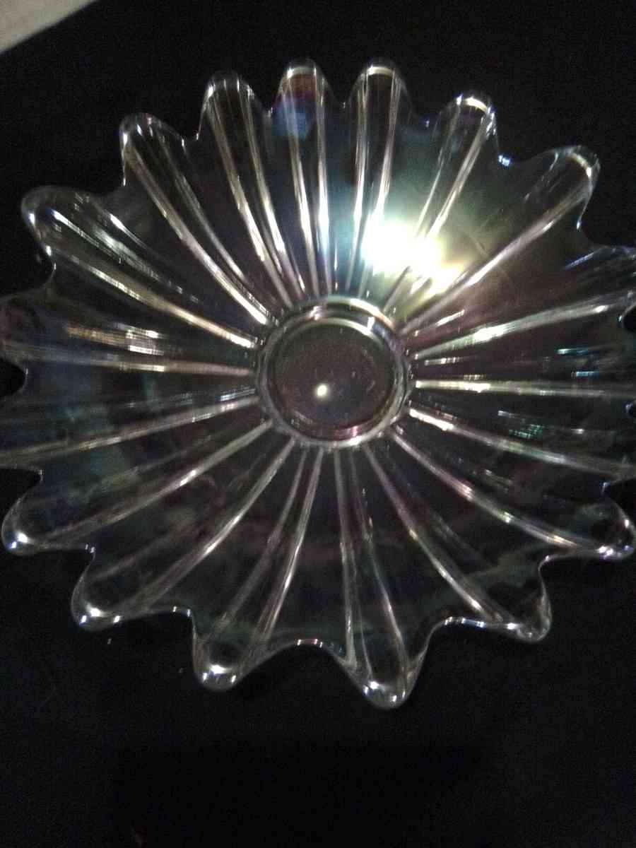 Glass Starburst Bowl