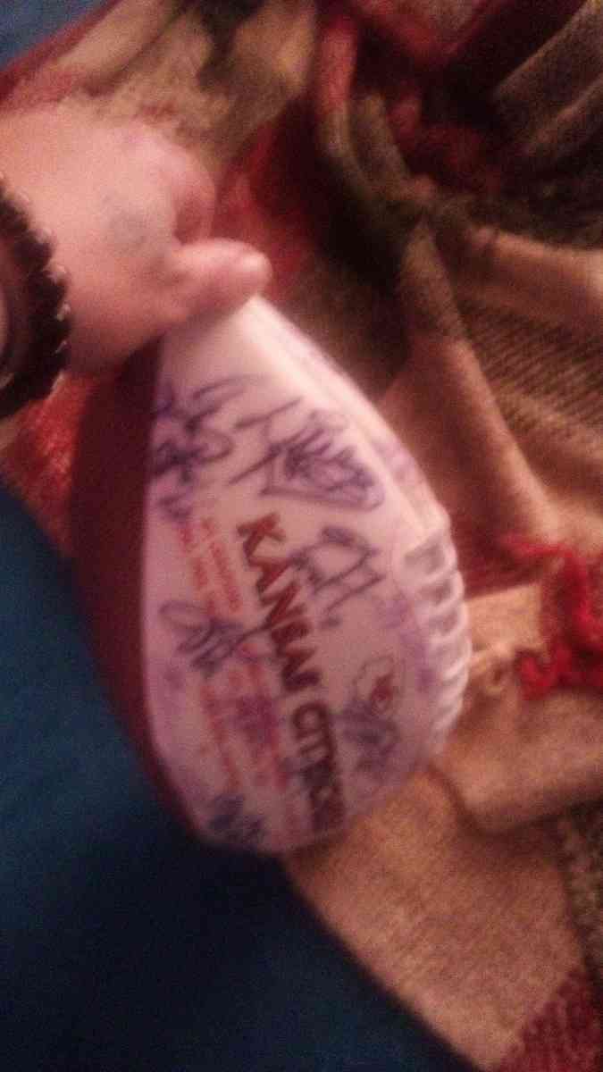 Kansas City Chiefs football autographed