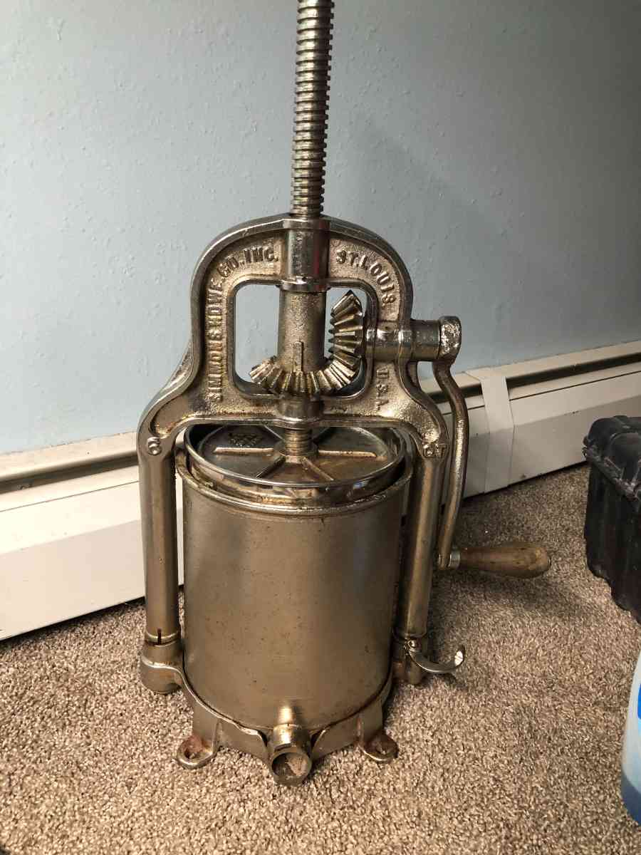 1879 Simmons sausage grinder or berry grinder