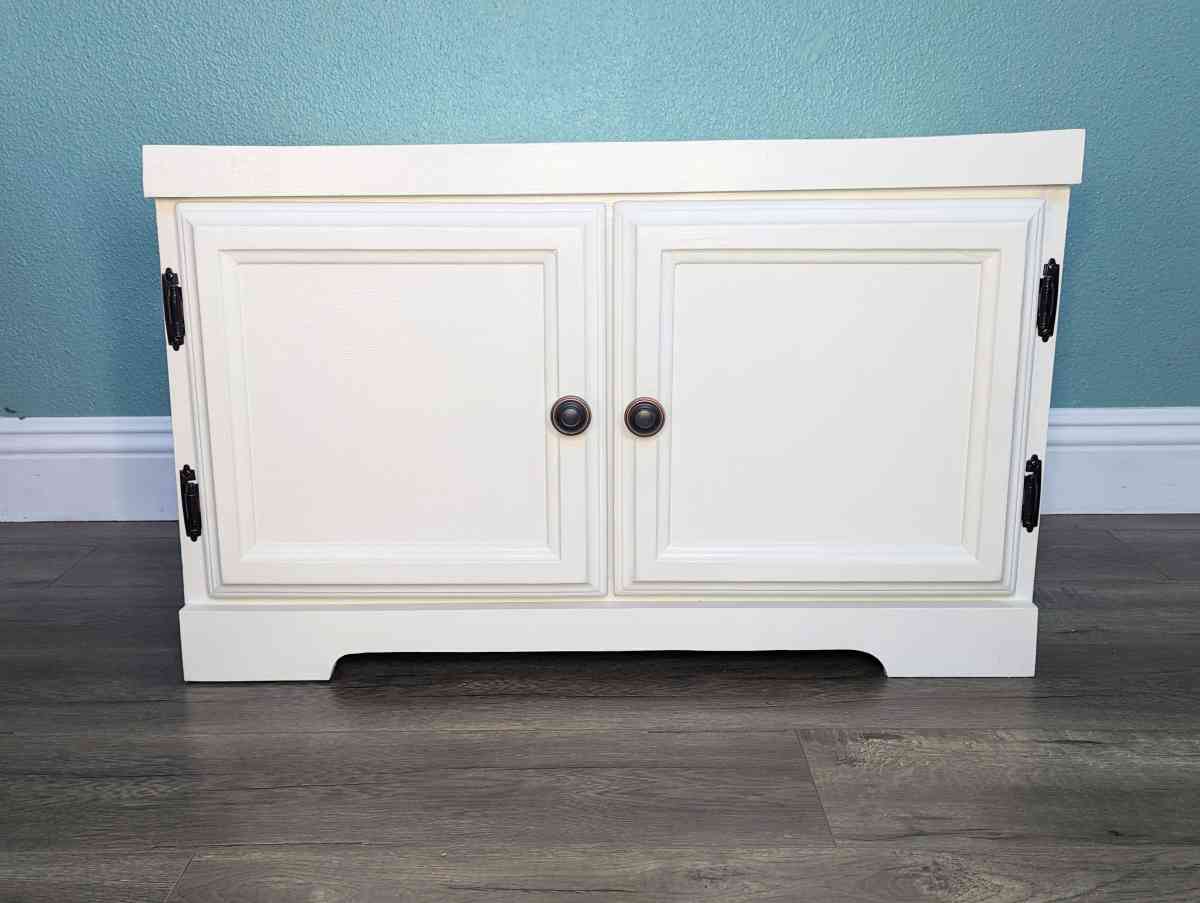 Small White Cabinet
