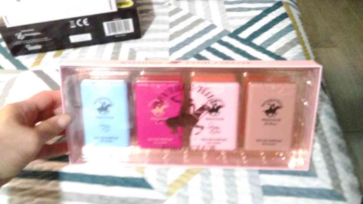 4 box travel perfume