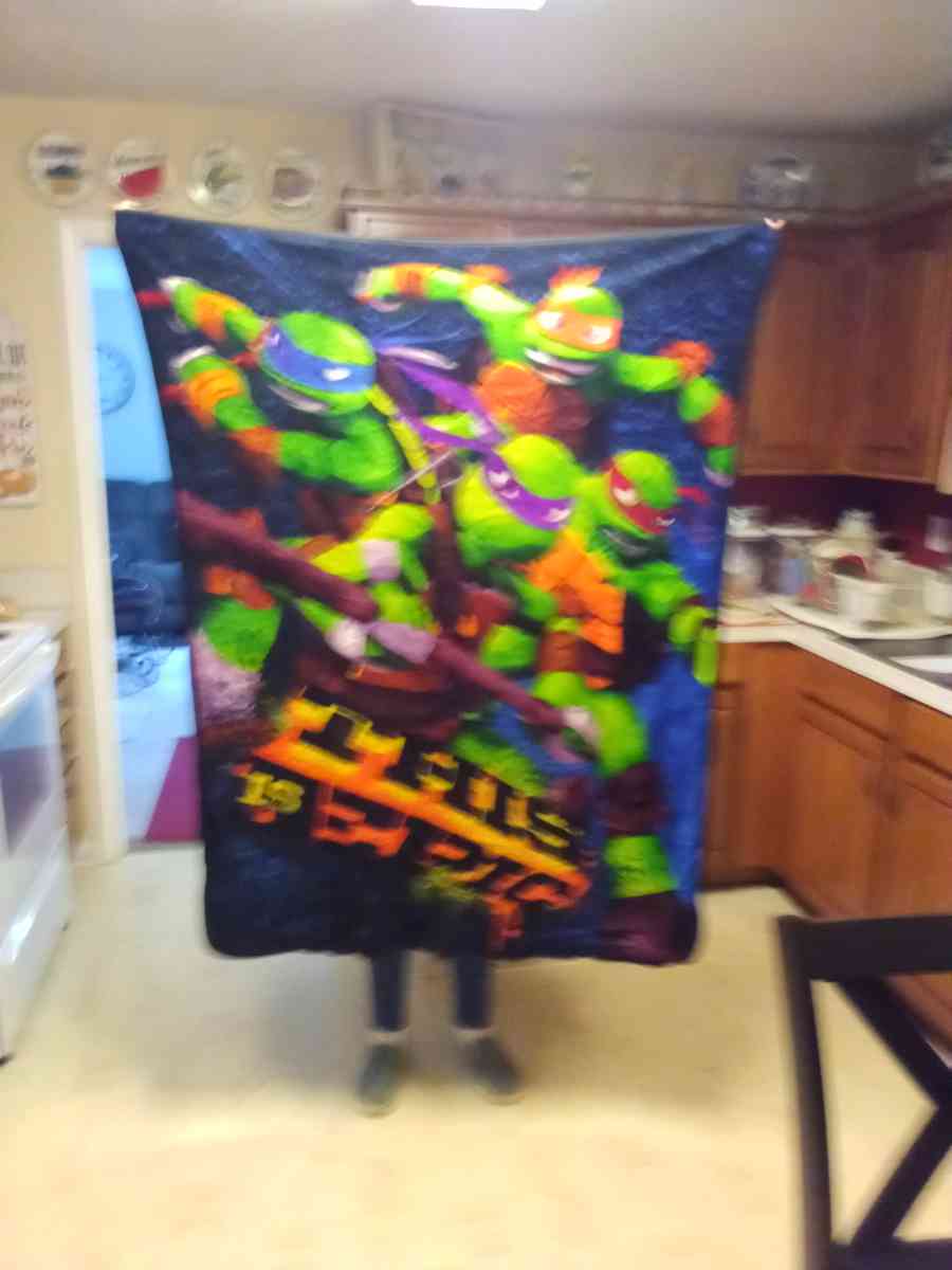 ninja turtles blanket