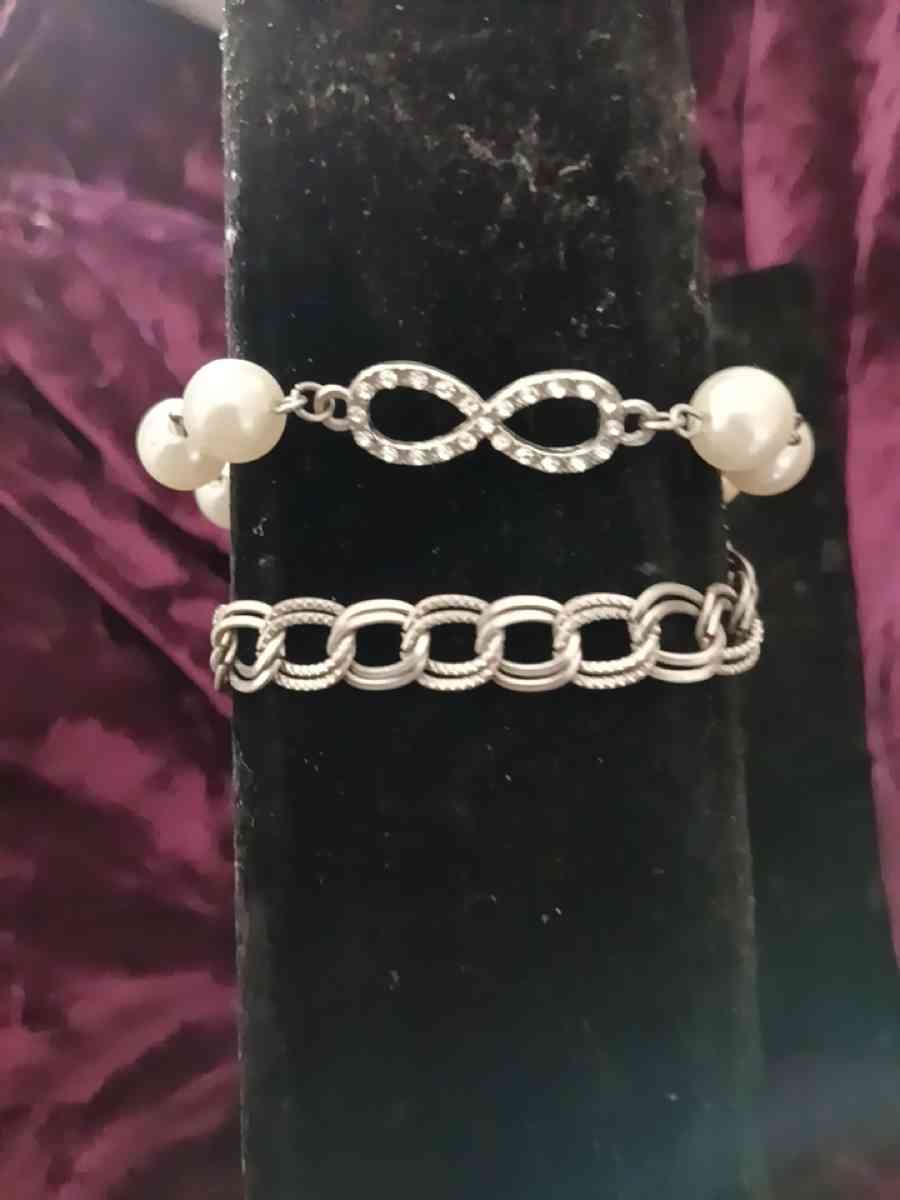 2 row infinity bracelet