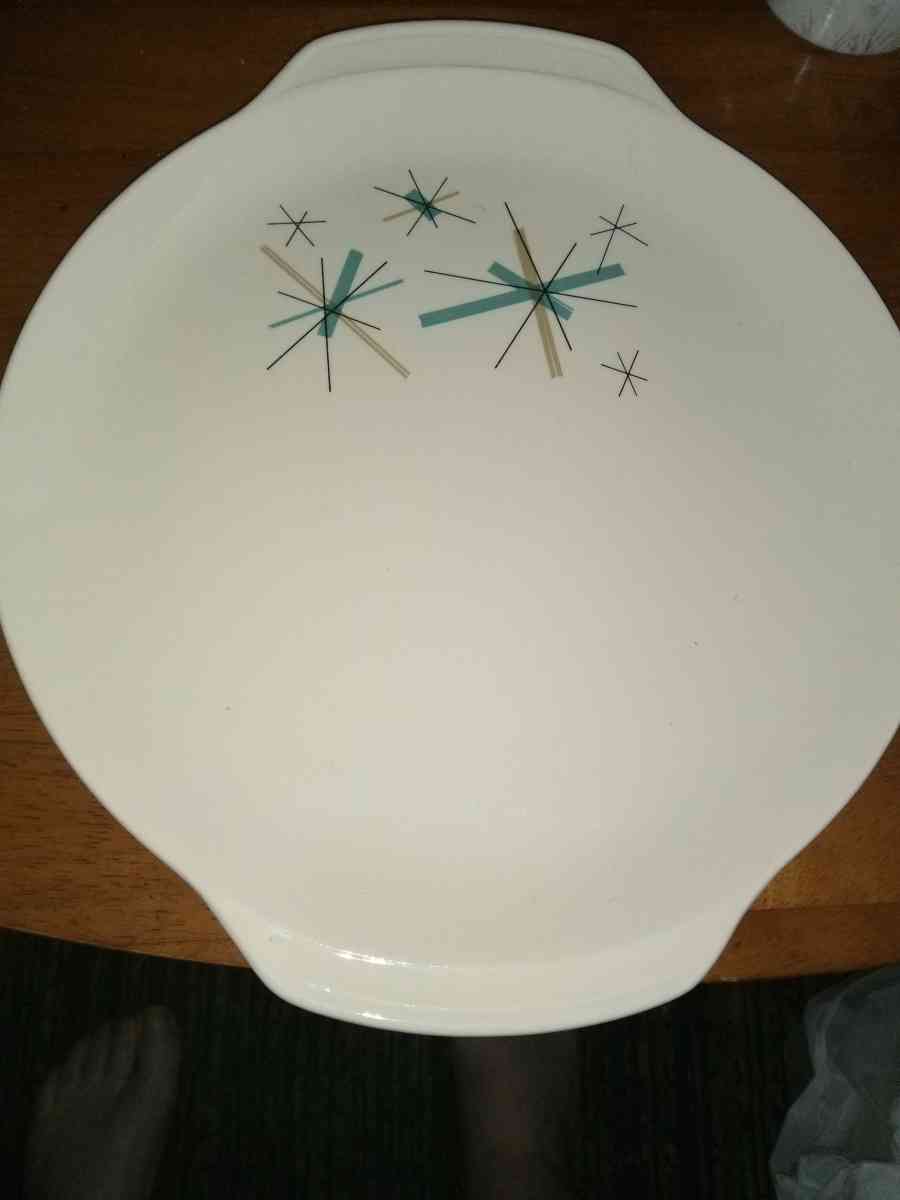 Salem China NORTHSTAR LARGE handled platter