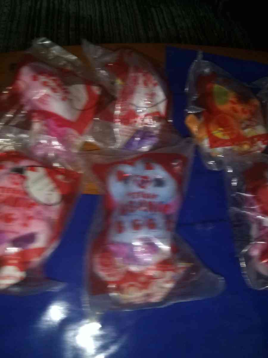 2 complete sets different colors of 2014 Teenie Beanie Boos