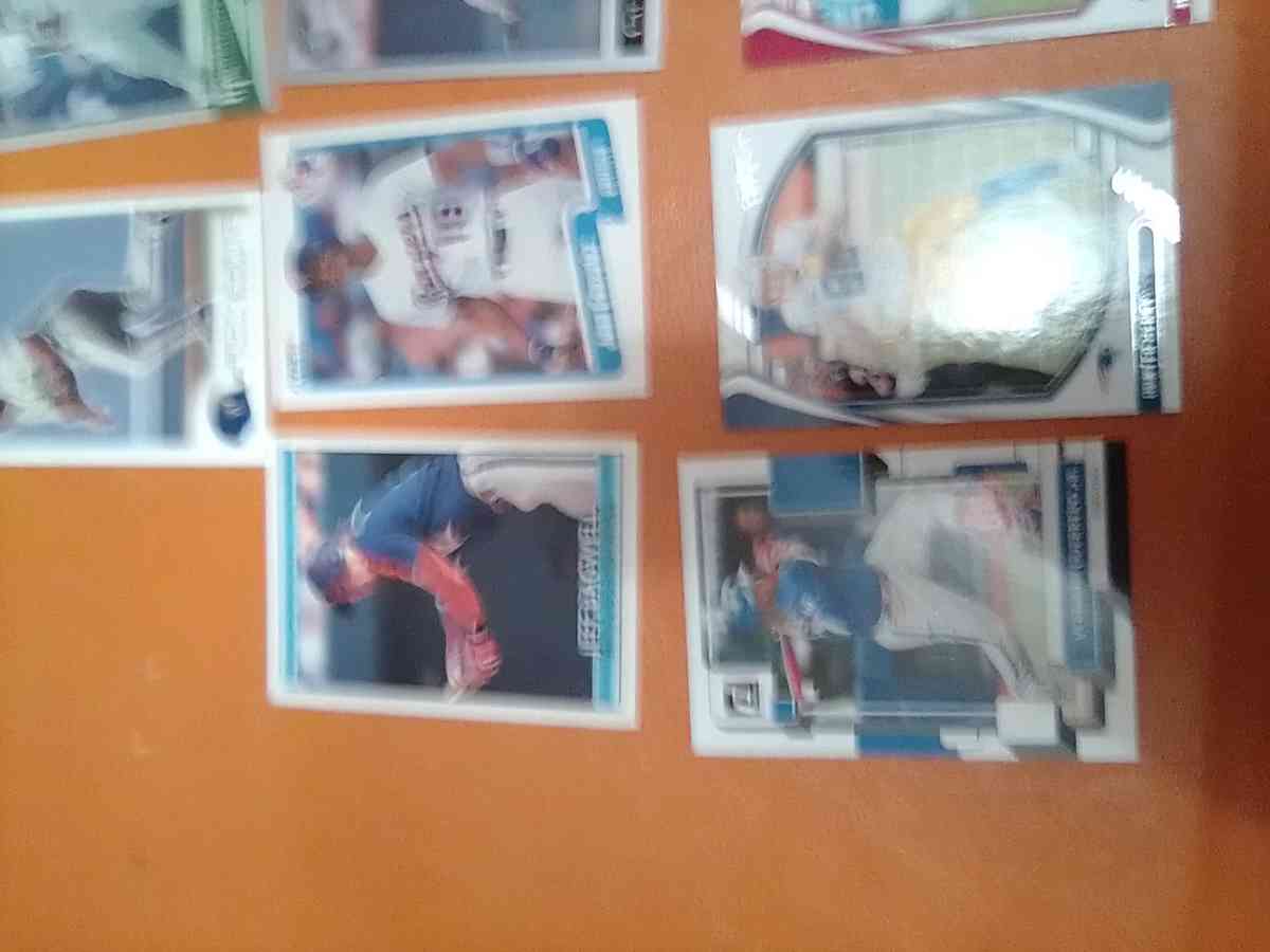 these group of sports cards