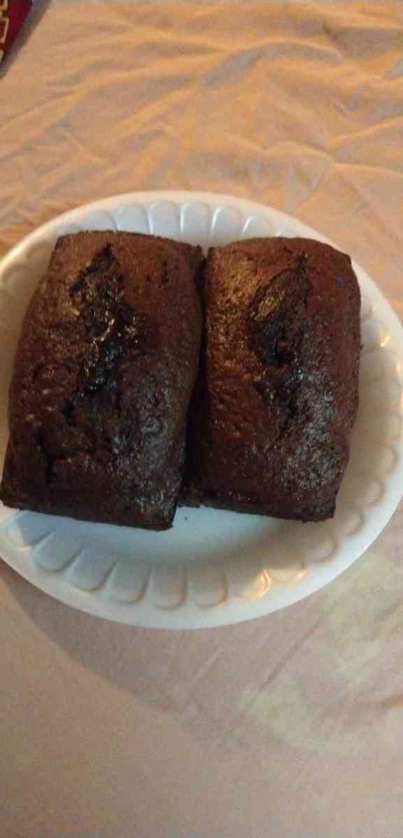 chocolate with caramel sauce