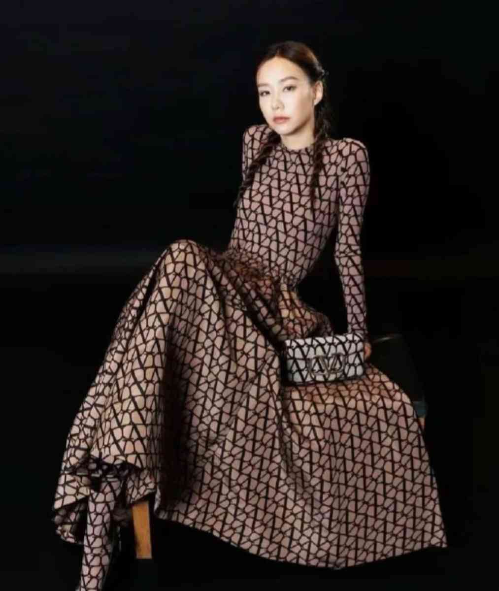 Valentino long skirt and long sleeve