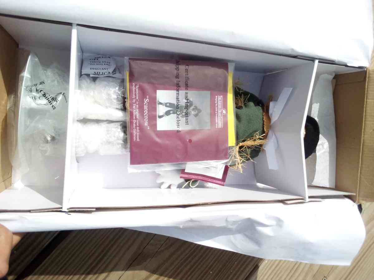 wizards of oz scarecrow Ashton Drake