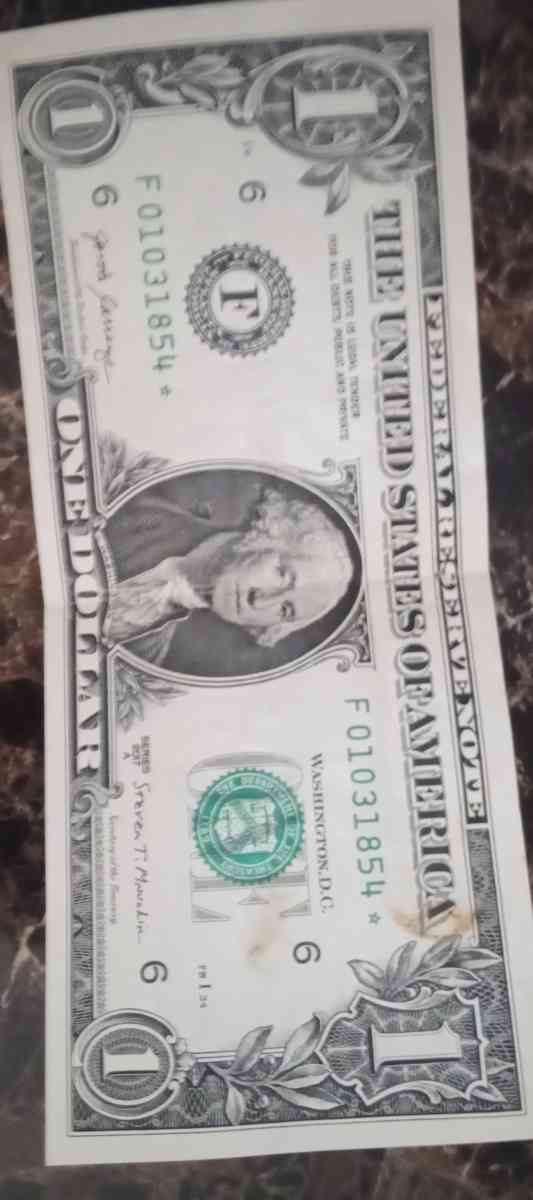 star note on a us dollar