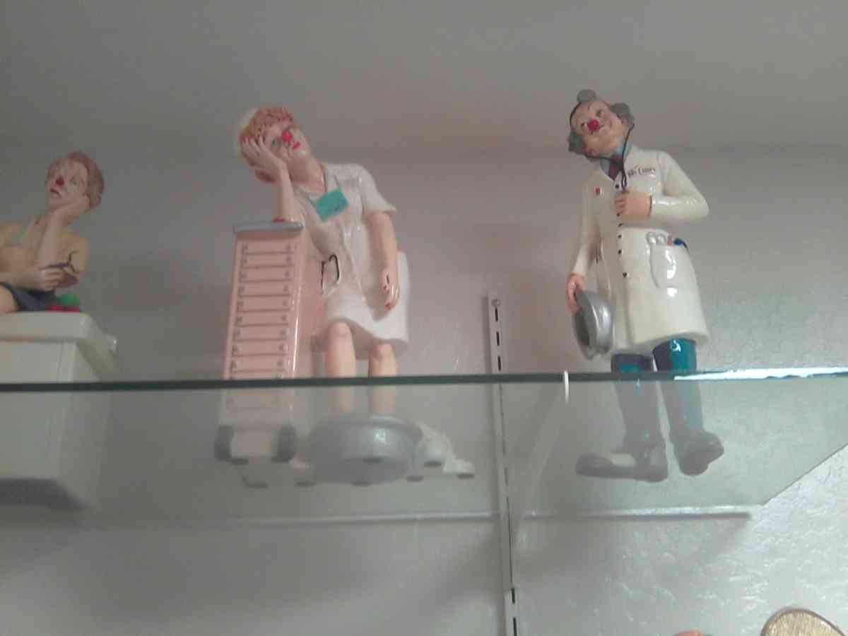 JUST FOR LAUGHS PORCELAIN FIGURINES