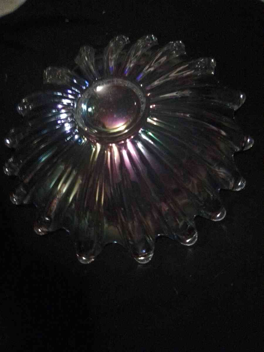 Glass Starburst Bowl