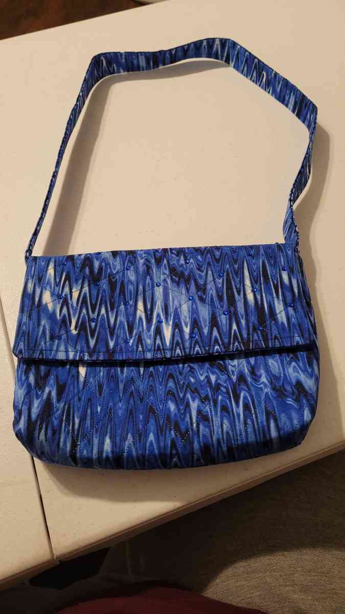 Handmade Purses Snap Closure Inside Linen and Pocket