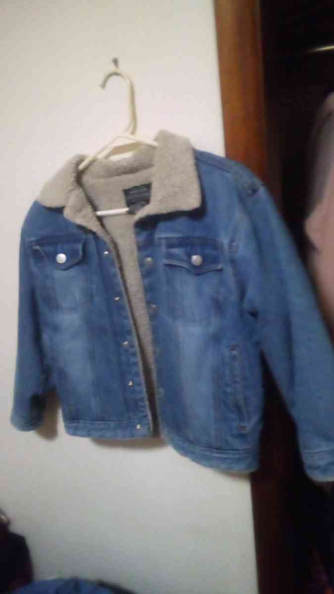 Boys sz 10 to 12 Genuine Faded Glory Jean Jacket gap cap