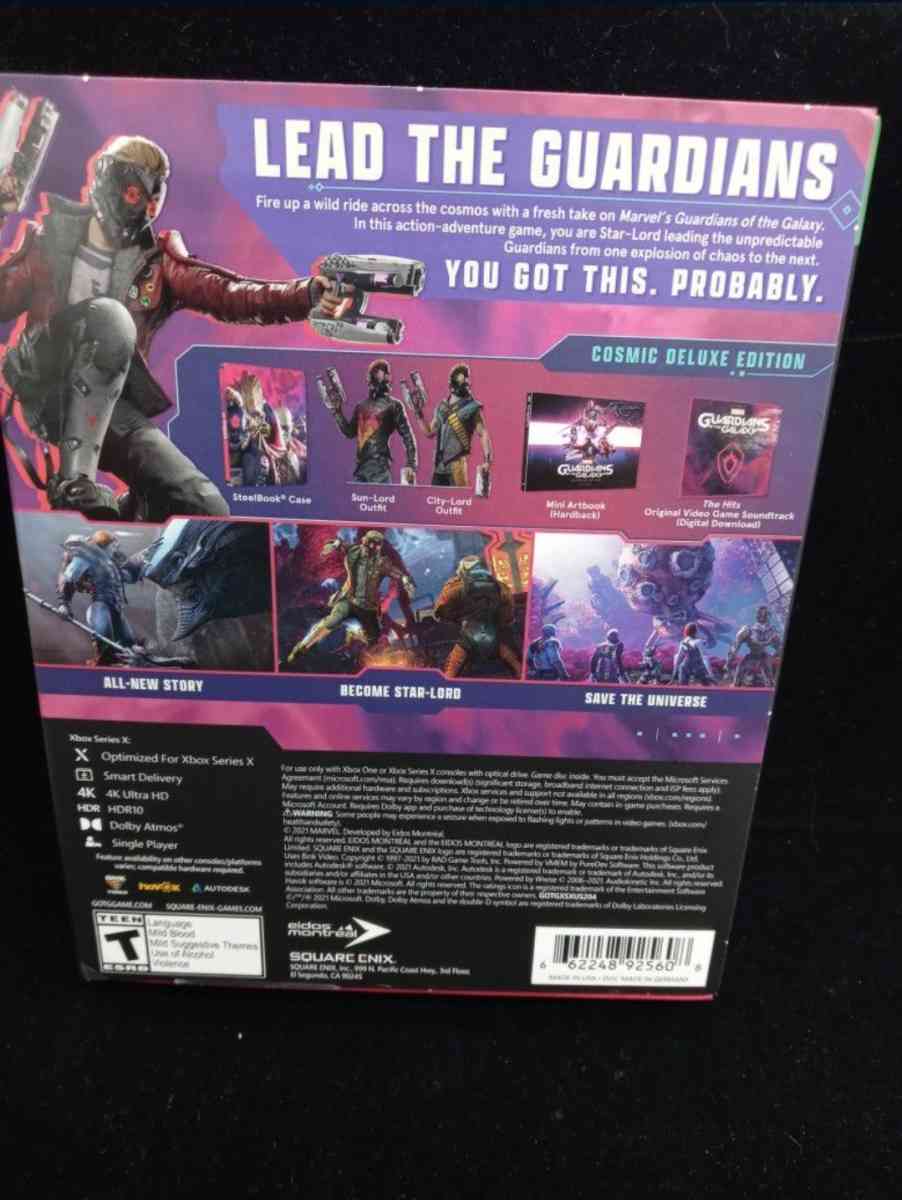 Guardians Of The Galaxy Deluxe Edition