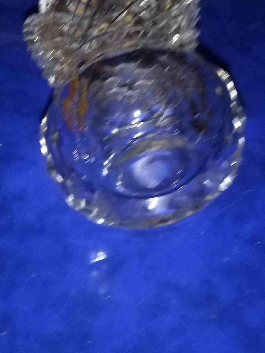 vintage Cut Glass Toothpick