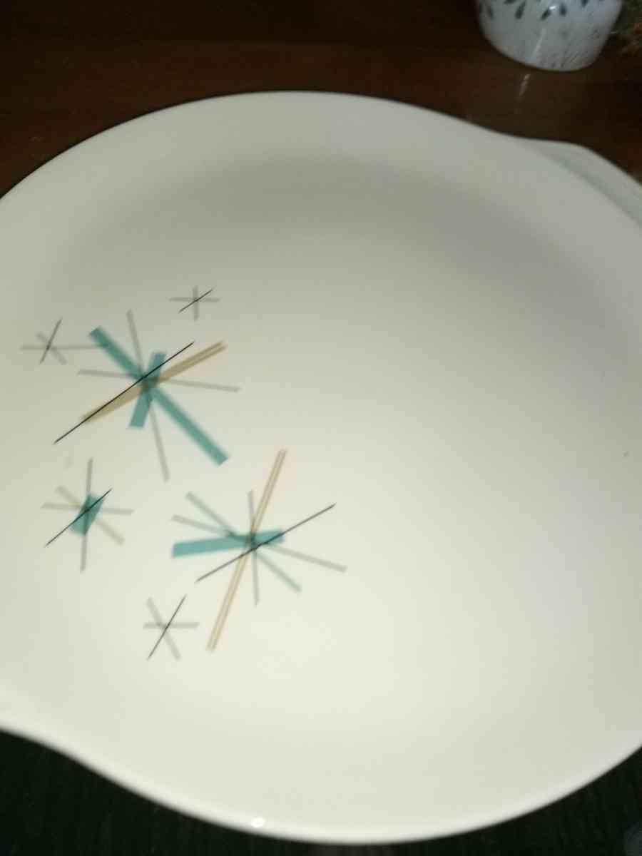 Salem China NORTHSTAR LARGE handled platter