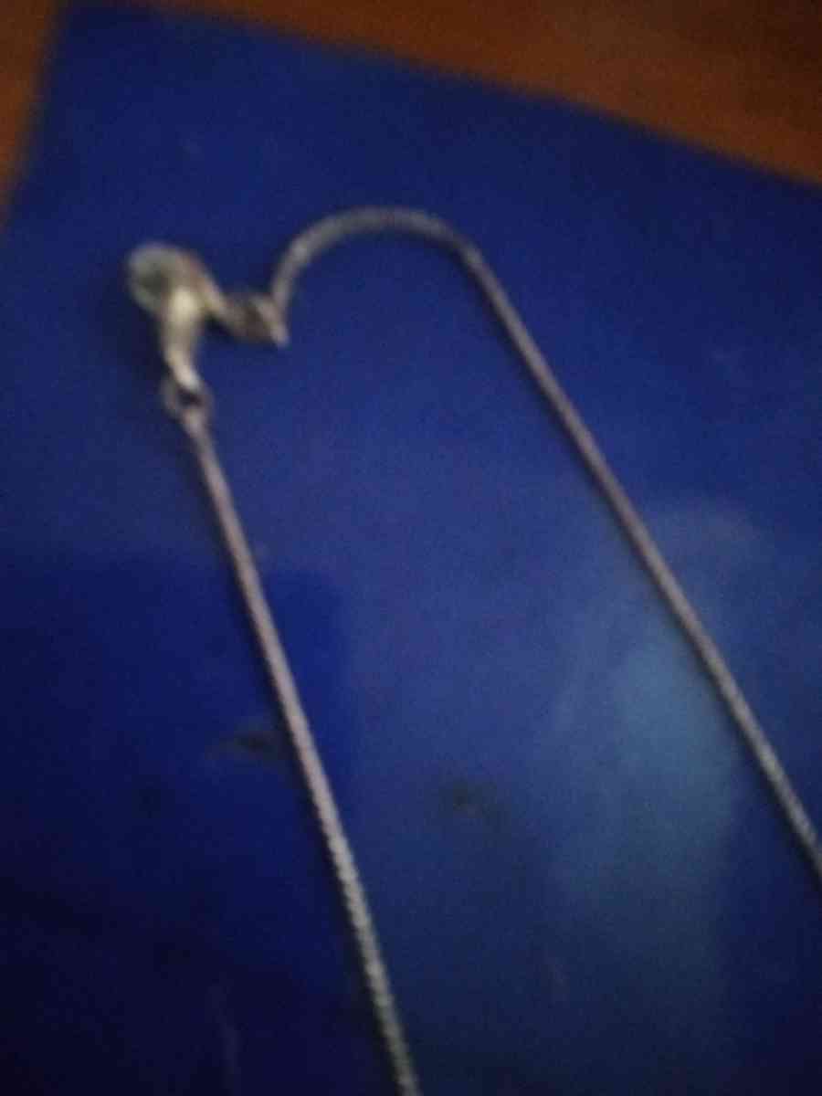 70s Crystal Necklace on chain